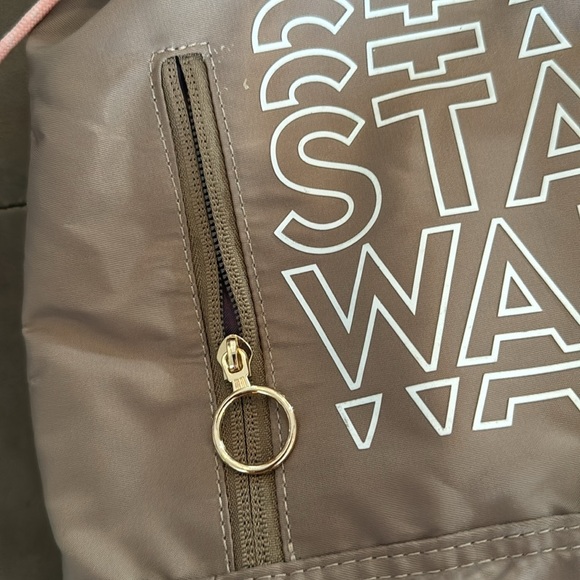 Disney Starwars Taupe Backpack Sling or Crossbody Bag NWOT - Picture 7 of 15